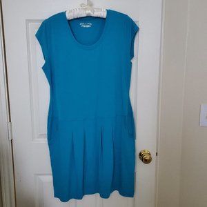 Cotton Blend Casual Dress